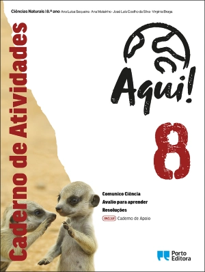 Aqui! - Ciências Naturais - 8.º Ano - Caderno de Atividades  Digital