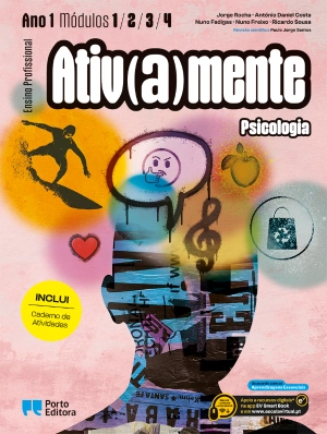 Ativ(a)mente - Psicologia - Módulos 1, 2, 3 e 4 (Ano 1) - Ensino Profissional - Manual Digital