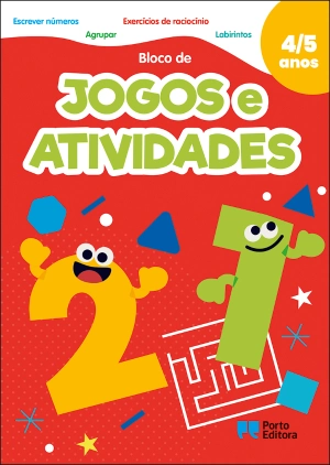 Bloco de Jogos e Atividades - 4/5 Anos