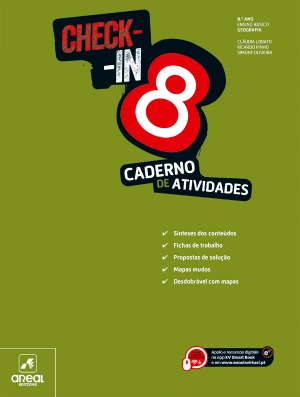 Caderno de Atividades - Check-In 8 - Geografia - 8.º Ano
