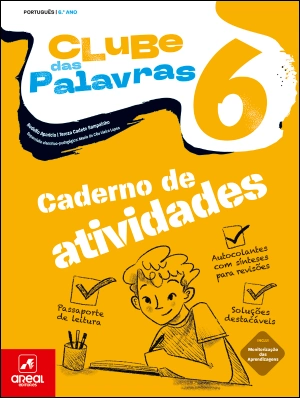 Caderno de Atividades - Clube das Palavras 6 - Português - 6.º Ano