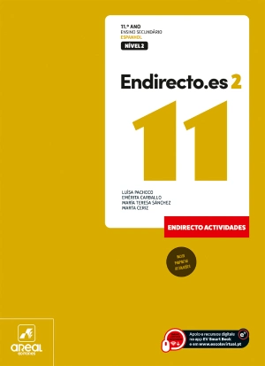 Caderno de Atividades - Endirecto.es 2 - Espanhol - Nível 2 - 11.º Ano