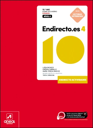 Caderno de Atividades - Endirecto.es 4 - Espanhol - Nível 4 - 10.º Ano
