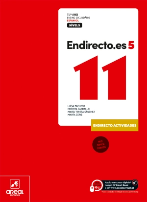 Caderno de Atividades - Endirecto.es 5 - Espanhol - Nível 5 - 11.º Ano
