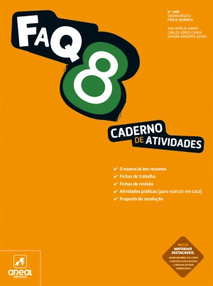 Caderno de Atividades - FAQ8- Físico-Química - 8.º Ano