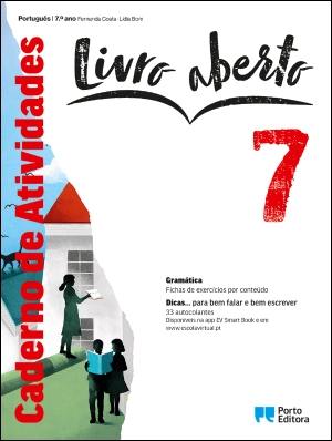 Caderno de Atividades - Livro aberto - Português - 7.º Ano