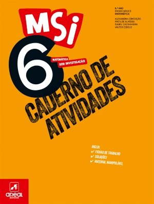 Caderno de Atividades - MSI 6 - Matemática Sob Investigação 6 - 6.º Ano
