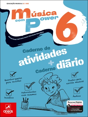 Caderno de Atividades - Música com Power 6 - Educação Musical - 6.º  Ano