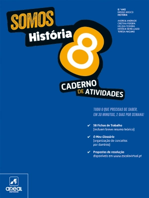 Caderno de Atividades - Somos História 8 - 8.º Ano