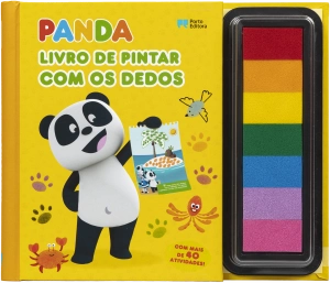 Canal Panda - Livro de pintar com os dedos