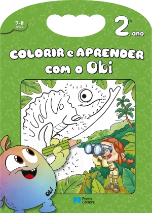 Colorir e aprender com o Obi - 2.º ano