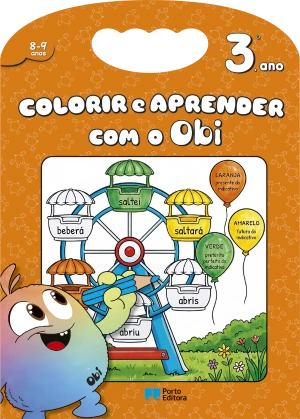 Colorir e aprender com o Obi - 3.º ano