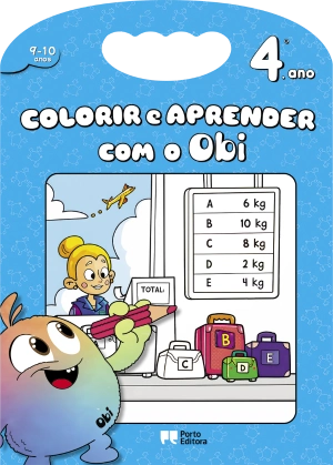 Colorir e aprender com o Obi - 4.º ano