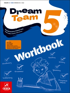 Dream Team 5 - Inglês - 5 º Ano - Caderno de Atividades Digital