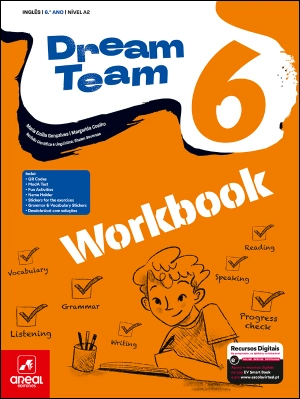 Dream Team 6 - Inglês - 6 º Ano - Caderno de Atividades Digital