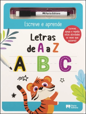 Escreve e aprende - Letras de A a Z