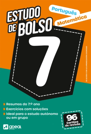 Estudo de bolso: Português e Matemática - 7.º Ano