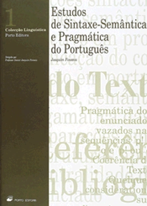 Estudos de Sintaxe-Semântica e Pragmática do Português