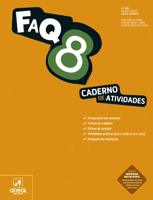 FAQ8 - Físico-Química - 8.º Ano - Caderno de Atividades Digital