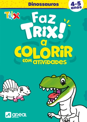 Faz Trix a colorir dinossauros (4-5 anos)