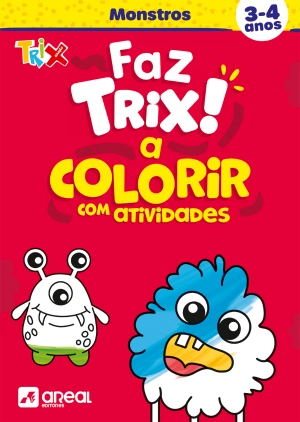 Faz Trix a colorir monstros (3-4 anos)