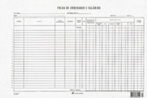 Folha de Ordenados e Salários
