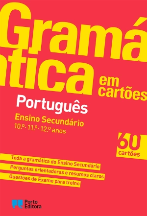 Gramática em cartões - Livro Português - Ensino Secundário