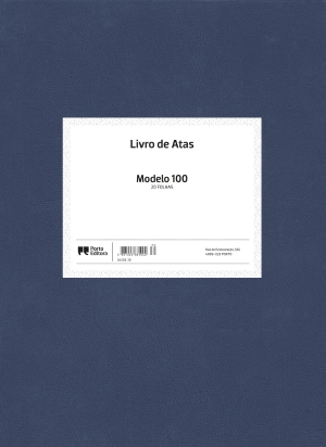 Livro de Atas - Modelo 100 - 20 Folhas