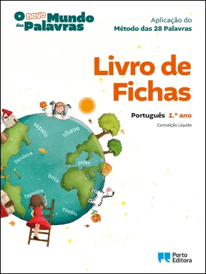 Livro de Fichas - O Novo Mundo das Palavras - Português - 1.º Ano