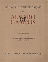 Louvor e Simplificação de Álvaro de Campos