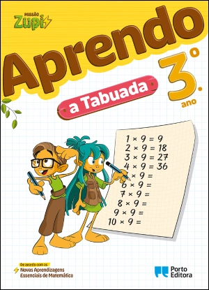 Missão Zupi - Aprendo a Tabuada - 3.º ano