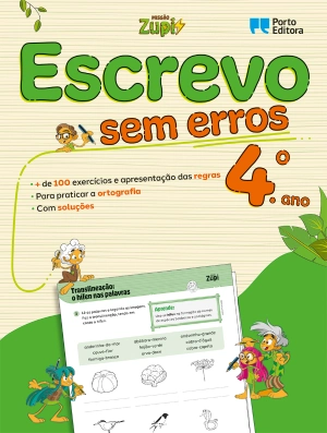 Missão Zupi - Escrevo sem erros 4 - Português - 4.º ano