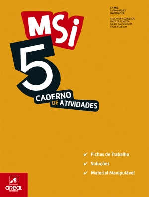 MSI 5 - Matemática Sob Investigação 5 - 5.º Ano - Caderno de Atividades Digital
