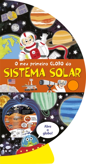 O meu primeiro globo do Sistema Solar