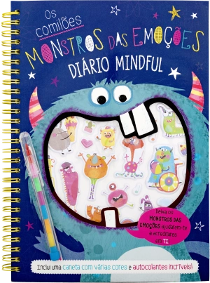 Os comilões Monstros das Emoções - Diário Mindful