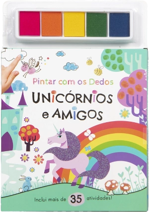 Pintar com os Dedos - Unicórnios e Amigos