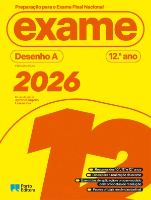 Preparação para o Exame Final Nacional 2026 - Desenho A - 12.º ano