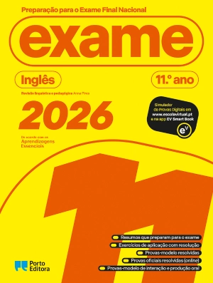 Preparação para o Exame Final Nacional 2026 - Inglês - 11.º ano