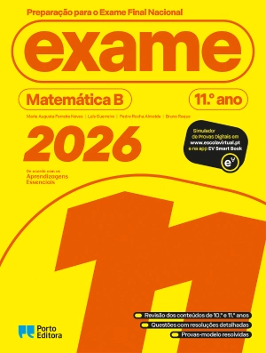 Preparação para o Exame Final Nacional 2026 - Matemática B - 11.º ano