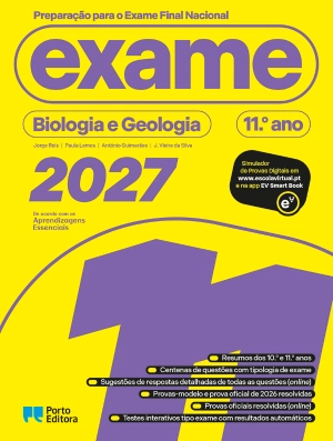 Preparação para o Exame Final Nacional 2027 - Biologia e Geologia - 11.º Ano