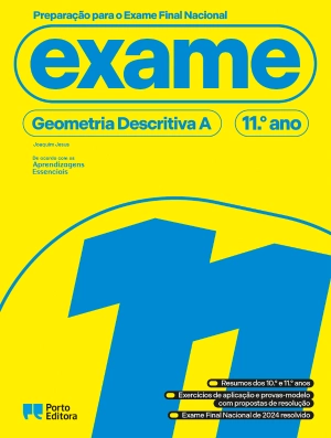 Preparação para o Exame Final Nacional - Geometria Descritiva A - 11.º Ano