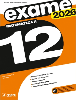Preparar o Exame Nacional 2026 - Matemática A - 12.º Ano