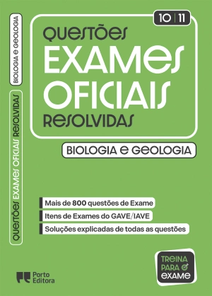 Questões de Exame Resolvidas - Biologia e Geologia - 10.º e 11.º anos