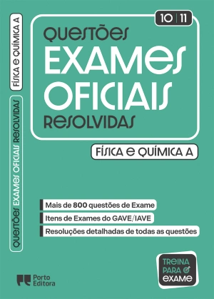 Questões de Exame Resolvidas - Física e Química A - 10.º e 11.º anos