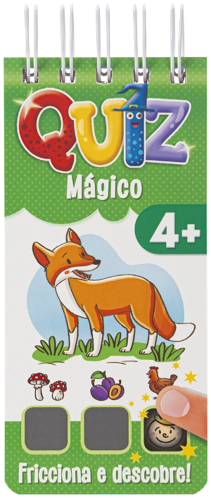 Quiz Mágico 4+ (capa verde)
