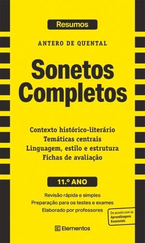 Resumos - Sonetos Completos - Antero de Quental - 11.º Ano