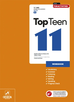 Top Teen 11 - Inglês - 11.º Ano - Caderno de Atividades Digital