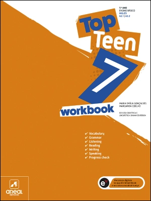 Top Teen 7 - Inglês - 7.º Ano - Caderno de Atividades Digital