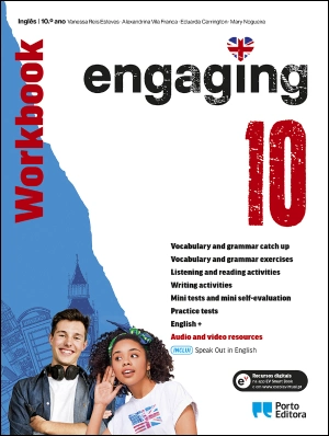 Workbook - Engaging - Inglês - 10.º ano - Caderno de Atividades Digital