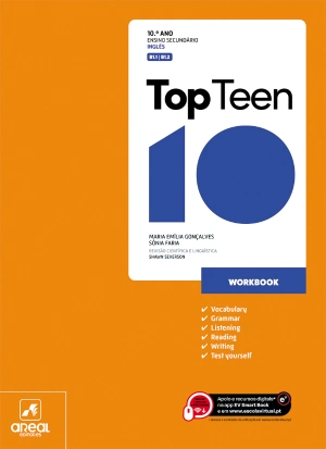 Workbook - Top Teen 10 - Inglês - 10.º Ano